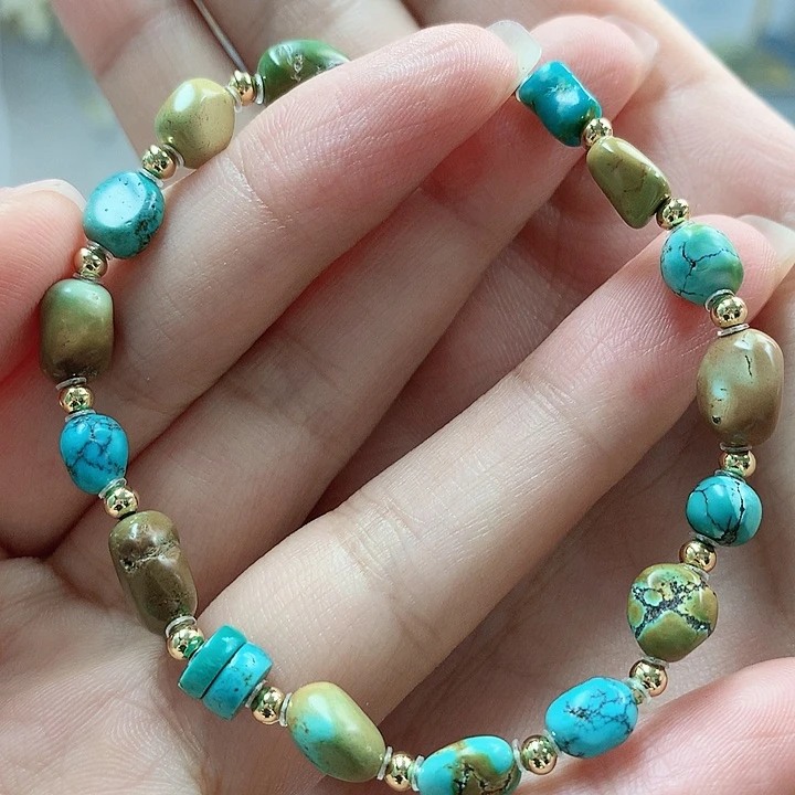 未镶嵌绿松石珠宝奇石