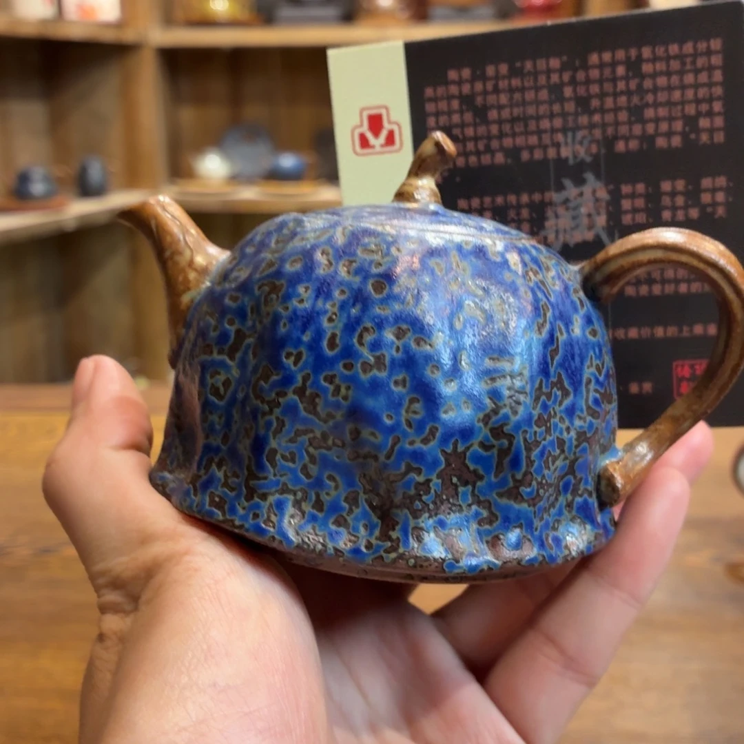 柴烧老岩泥茶器皿