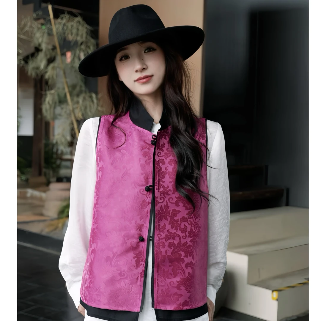 蕃澜颂康BholaSoKhang春季新款经典马甲