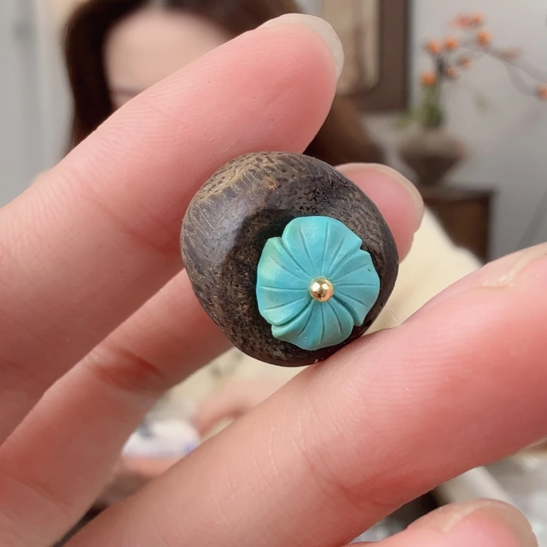 绿松石未镶嵌珠宝半成品