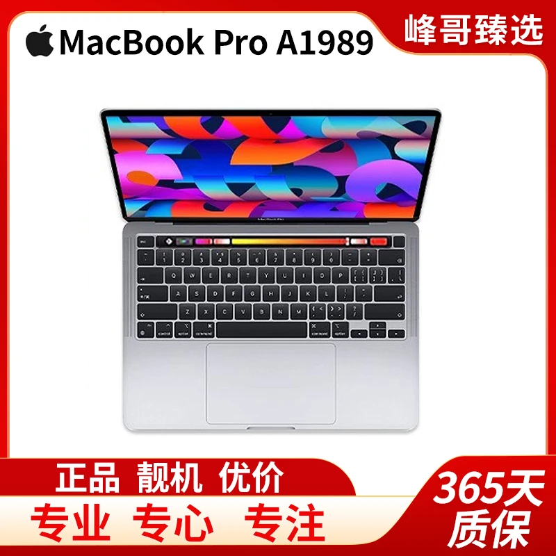 95新 Apple/苹果 【星】MacbookPro A1989 综合款灰色带触控条