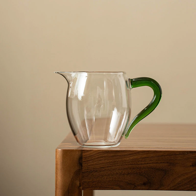 C582-绿钻玻璃公道杯YC