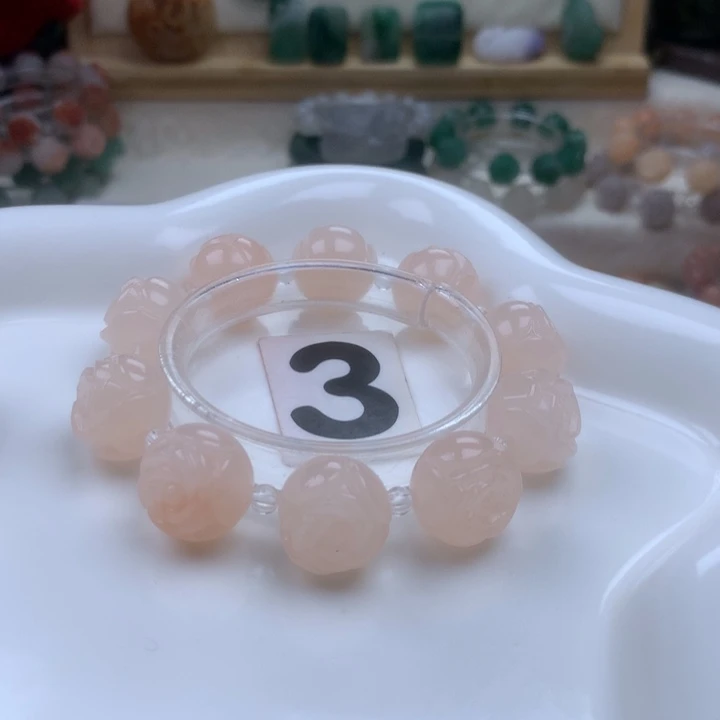 石英质玉手链未镶嵌