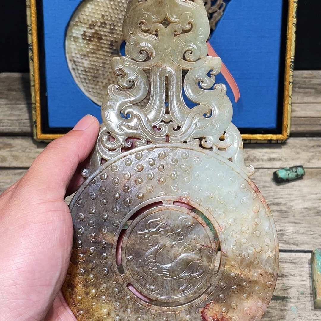 已***置和田玉（糖玉）未镶嵌挂件