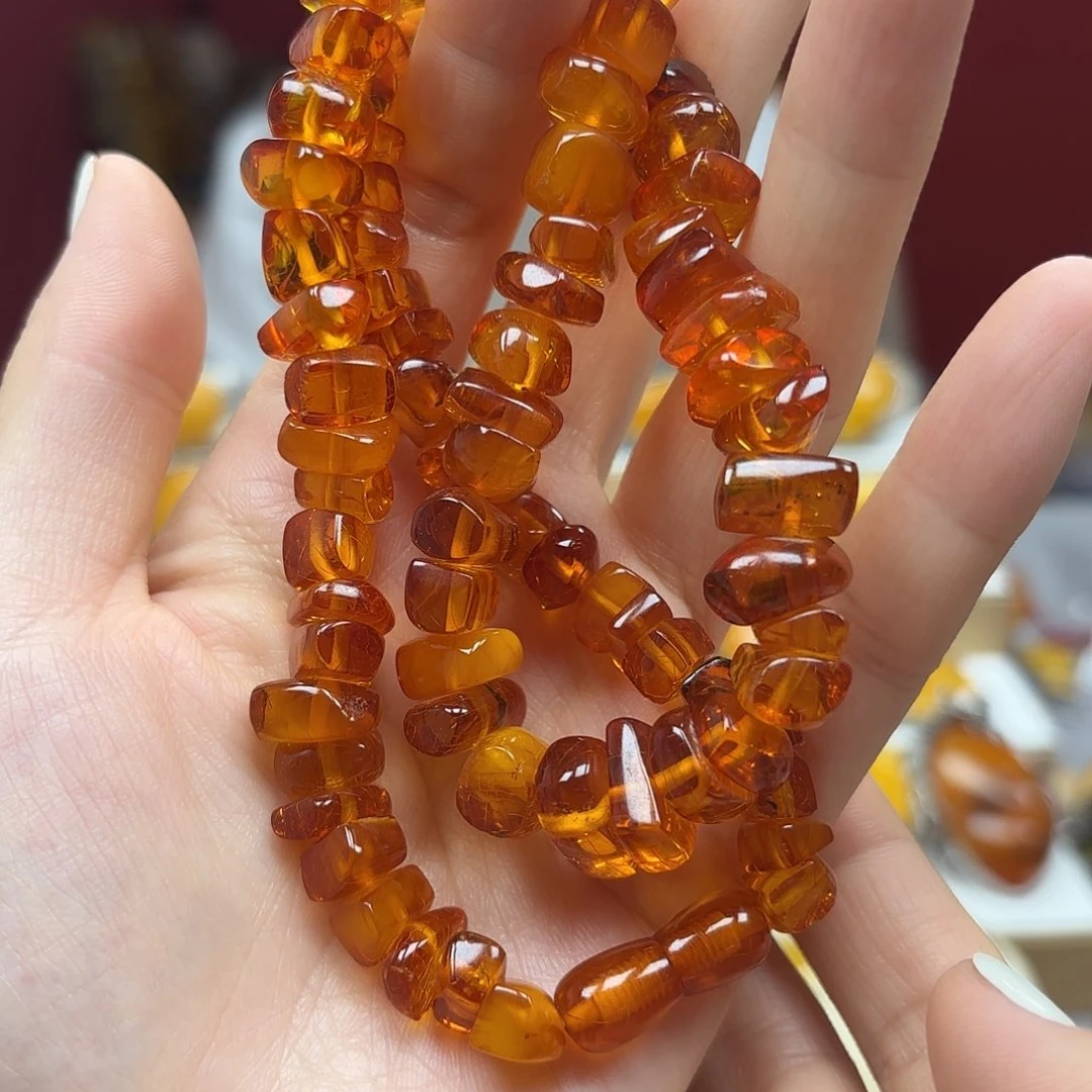 琥珀裸石未镶嵌小*1锁骨