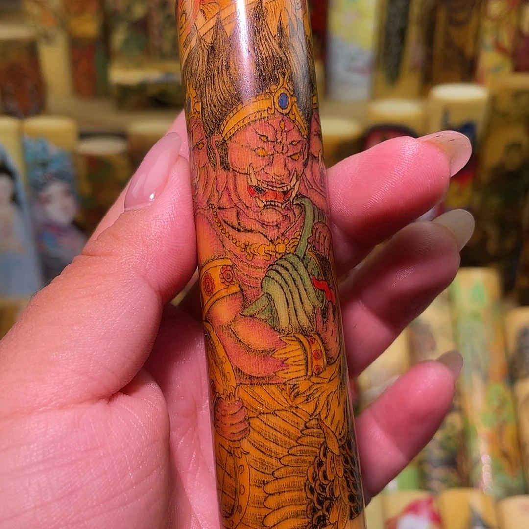 一***茗实心竹实心竹手工作品