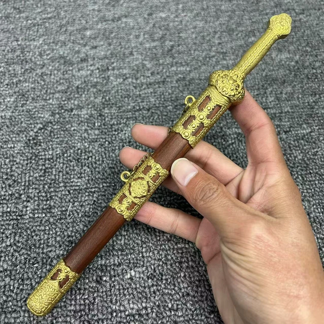大明永乐剑微型模型 摆件模型  桌面摆件