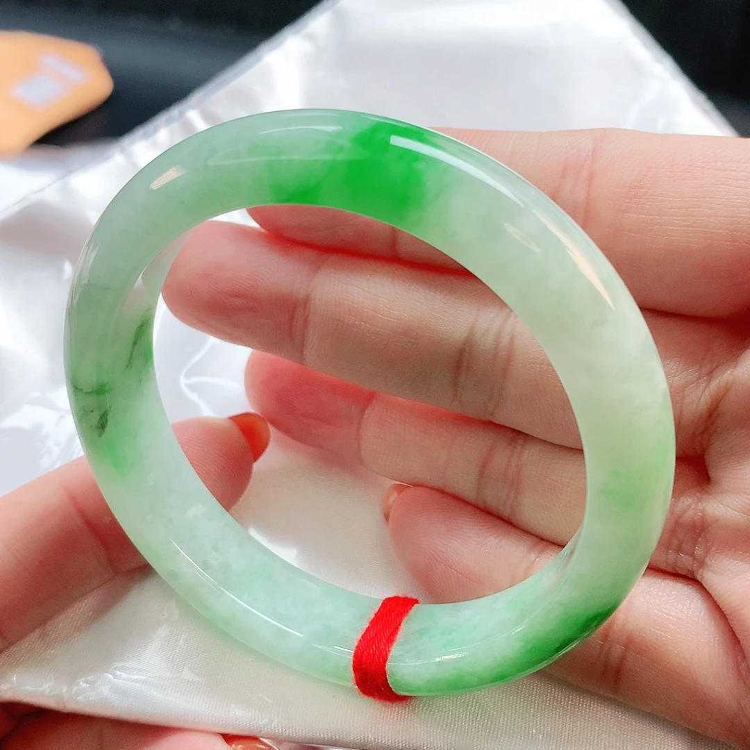 未镶嵌手镯翡翠正圈2632