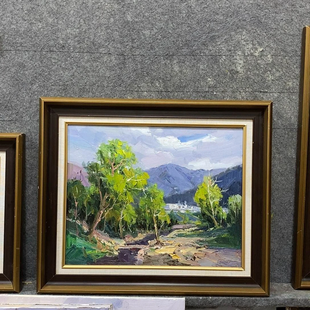 油画带外框画芯尺寸40x50cm