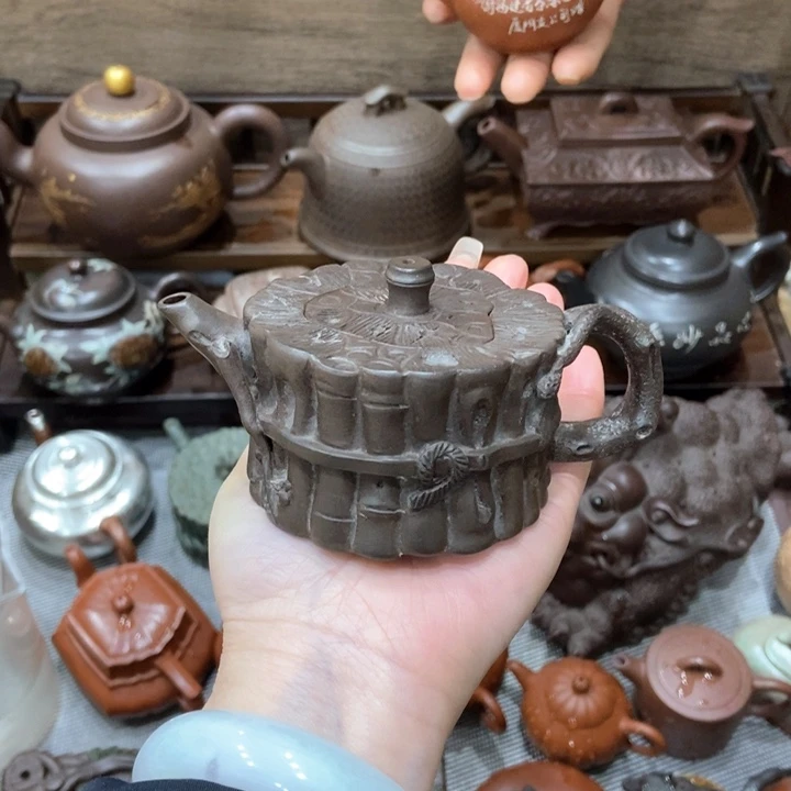 紫砂茶壶齐*紫砂紫砂