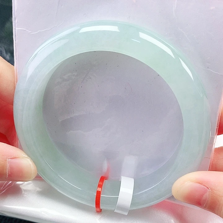 翡翠未镶嵌手镯57圈