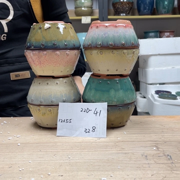 紫砂花盆多肉花盆微瑕41