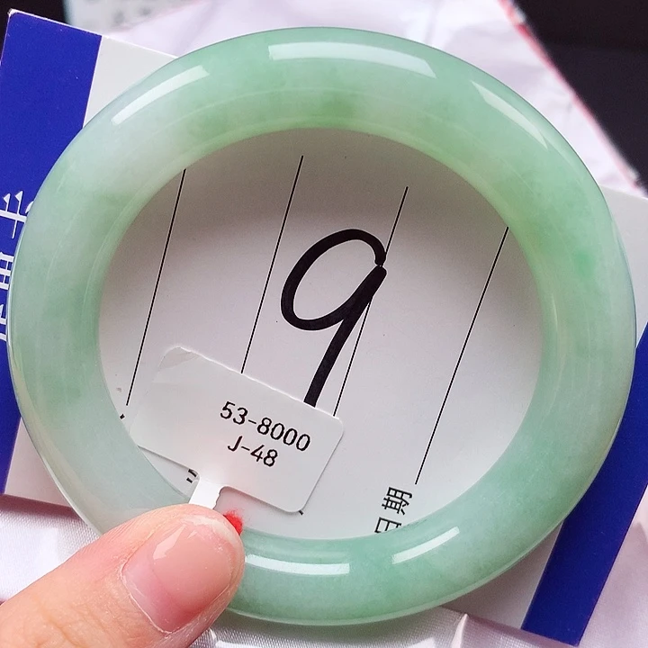 翡翠未镶嵌手镯天然缅甸a货翡翠