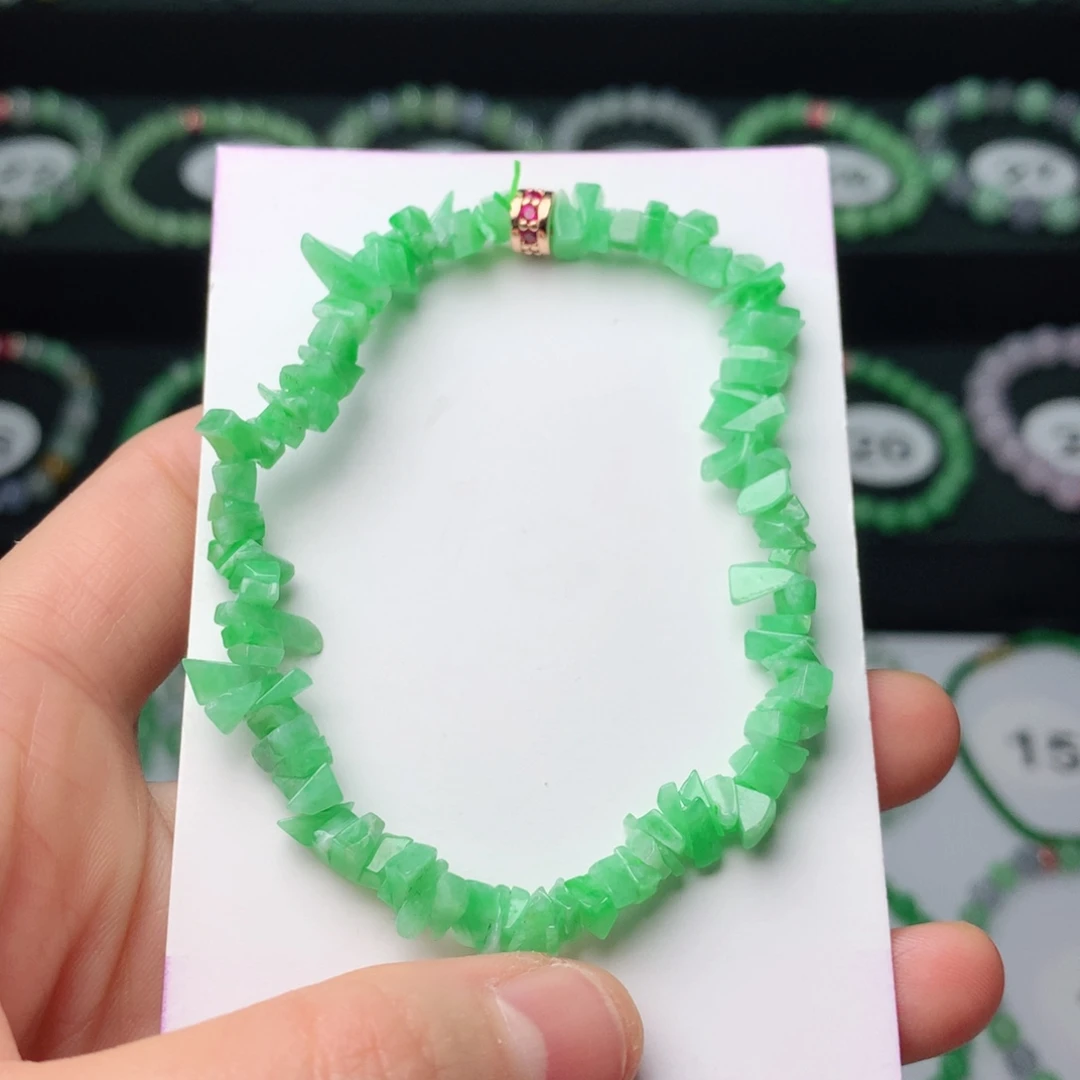 翡翠未镶嵌手链翡翠