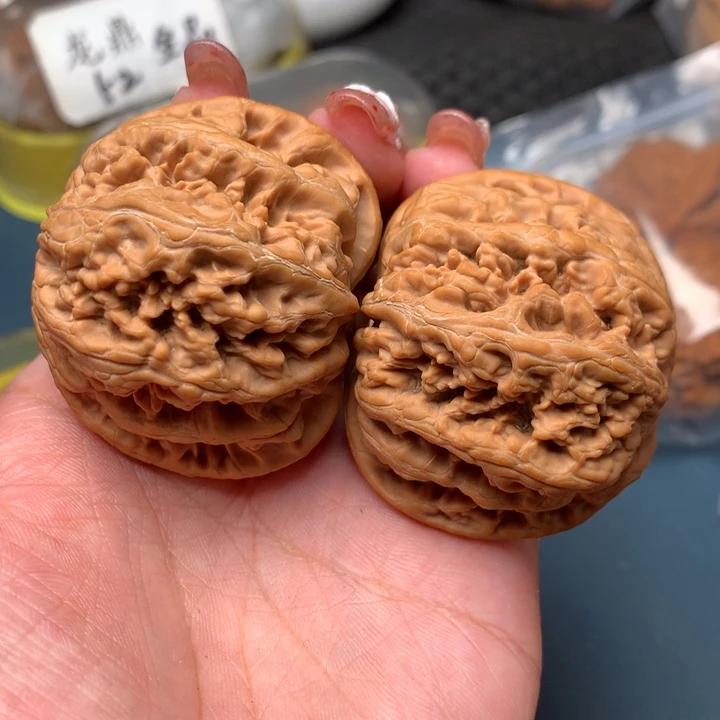 文玩核桃把件水*漂48-15319-9