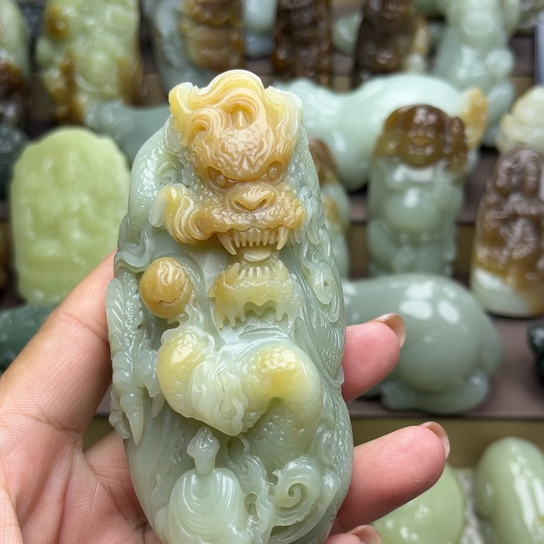 未镶嵌和田玉挂件