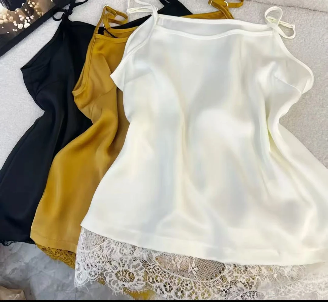 新中式国风蕾丝百搭吊带可吊结肩带