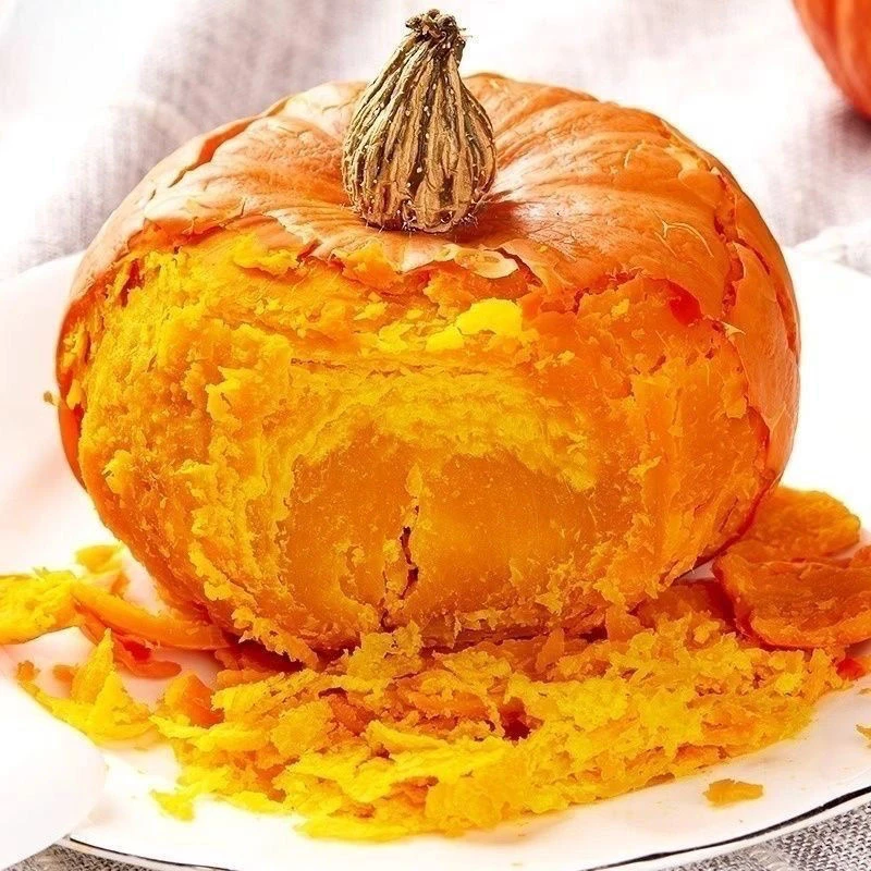 山东金贝贝南瓜板栗味金粉一号红贝贝粉糯香甜小南瓜