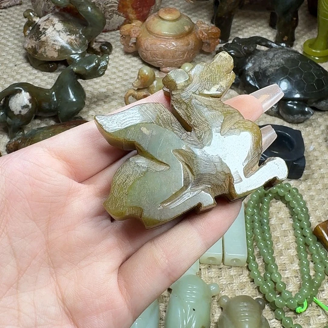 白玉菩提吊坠挂件