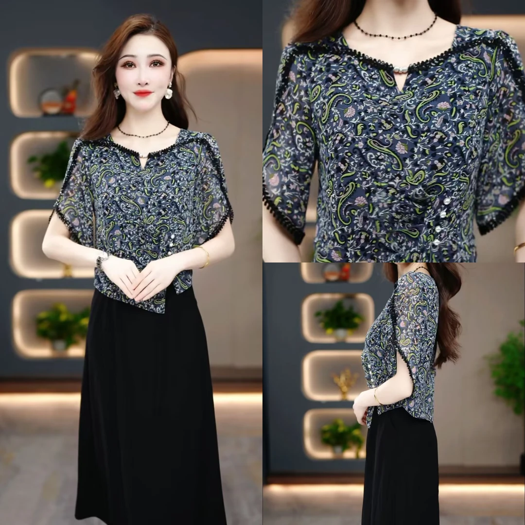 夏季时尚连衣裙2025新款气质显瘦时尚百搭收腰连衣裙MY25Q1305款