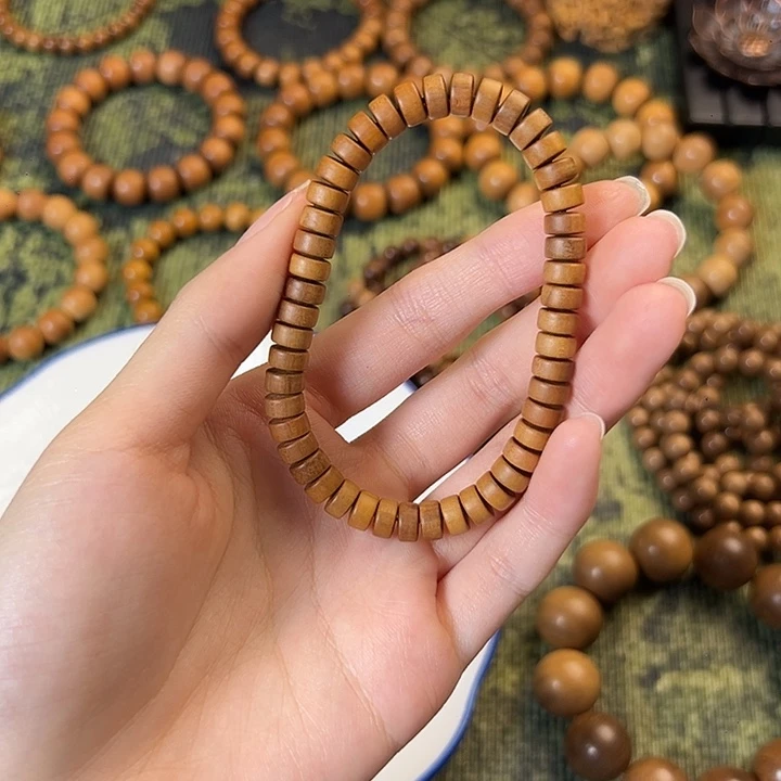 无事牌非洲檀香老山檀药片珠