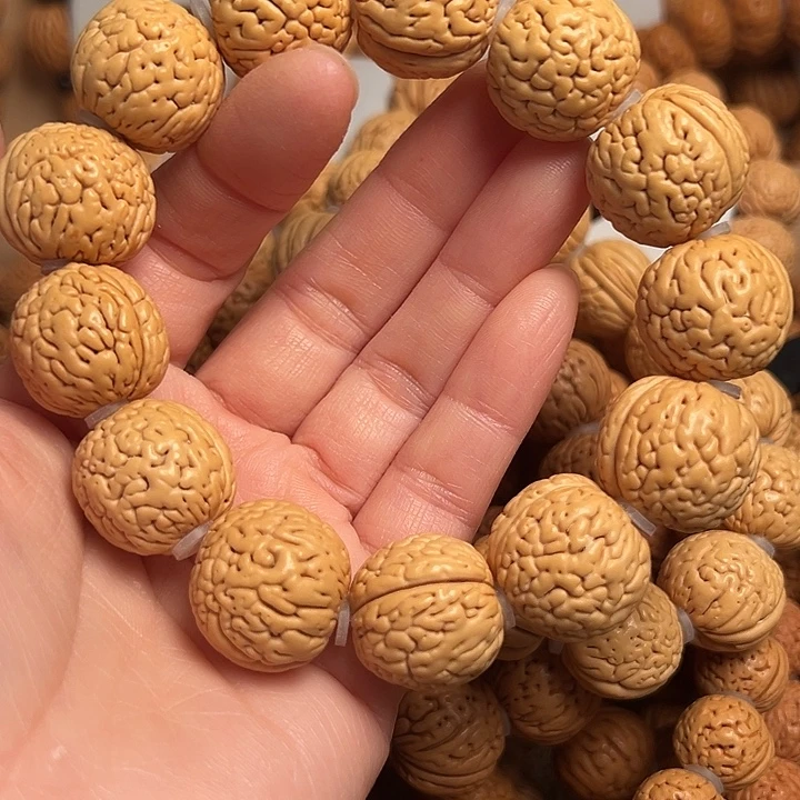 桃核吊坠桃核手串18➕盘锦肌肉