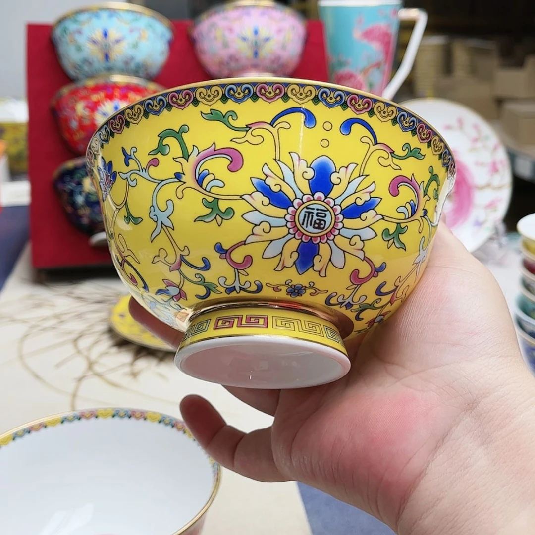 【闪购商品】珐琅5英寸4黄。。。。。