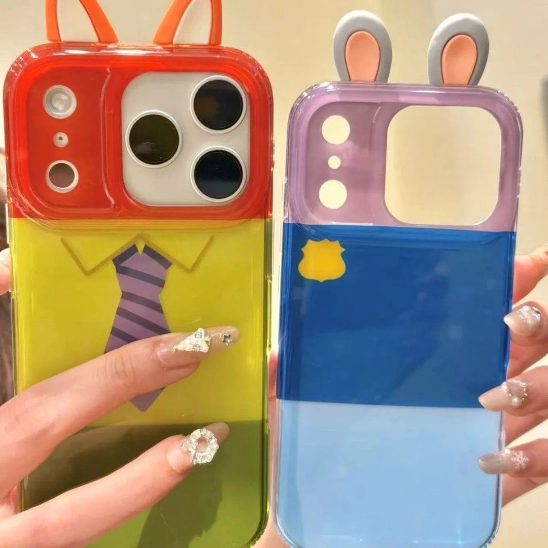 ins彩色拼接朱迪尼克适用苹果17双层IMD手机壳华为vivo小米17oppo