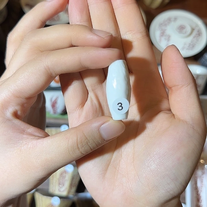 锤纹手捏玉泥主珠
