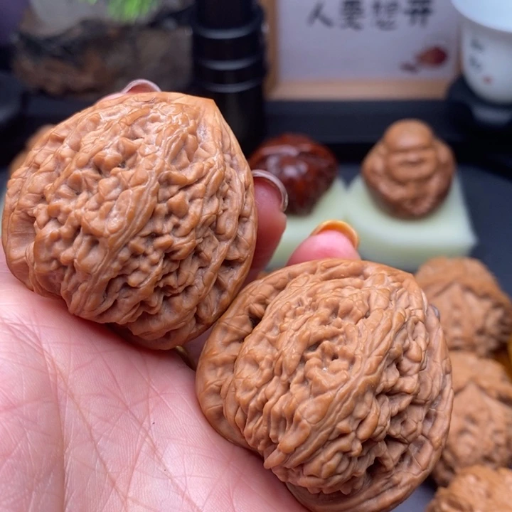 文玩核桃把件土***?，