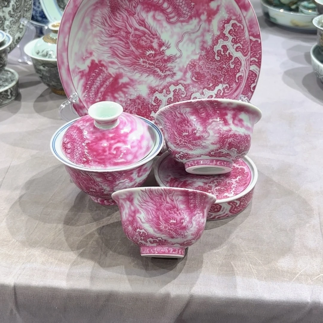 瓷片景德镇瓷器精品展示