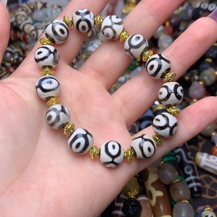 玛瑙/玉髓未镶嵌发一条