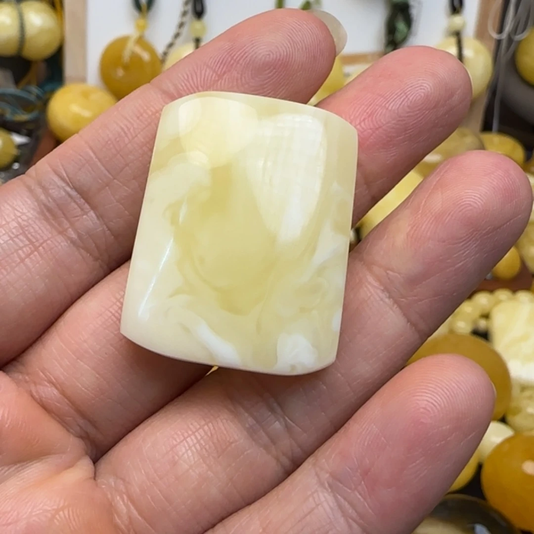 蜜蜡未镶嵌颈饰天然蜜蜡