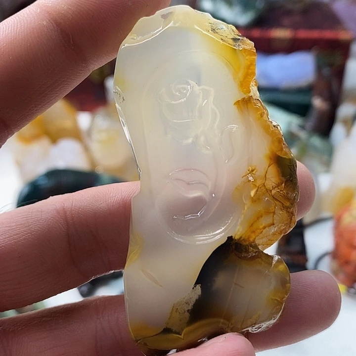 未镶嵌颈饰玛瑙/玉髓