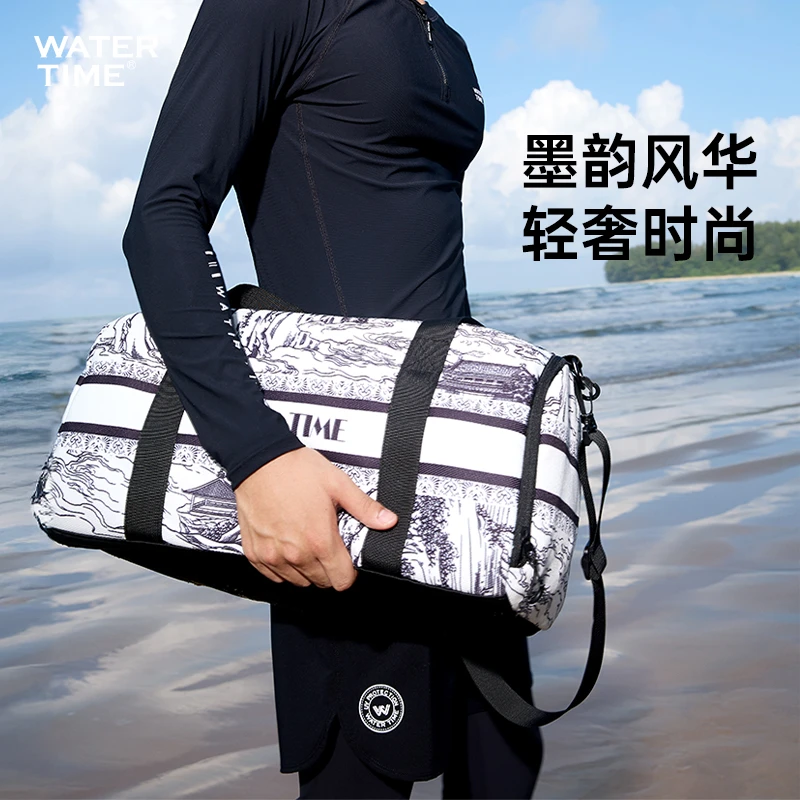 WaterTime游泳包干湿分离泳衣收纳防水袋男女健身包沙滩背包装备
