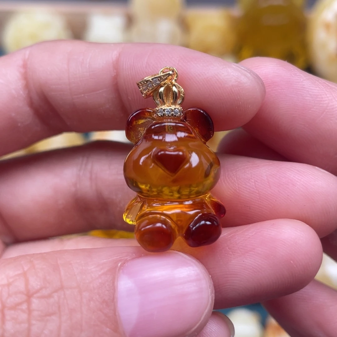 未镶嵌琥珀裸石蜜蜡