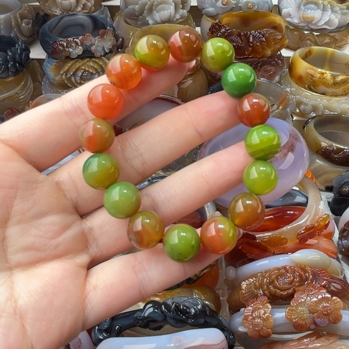 玛瑙/玉髓未镶嵌手镯