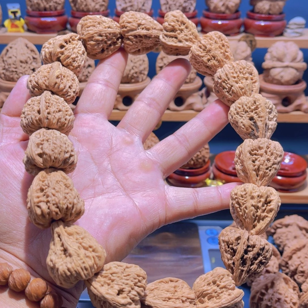 文玩核桃吊坠涿鹿南疆石三角手持