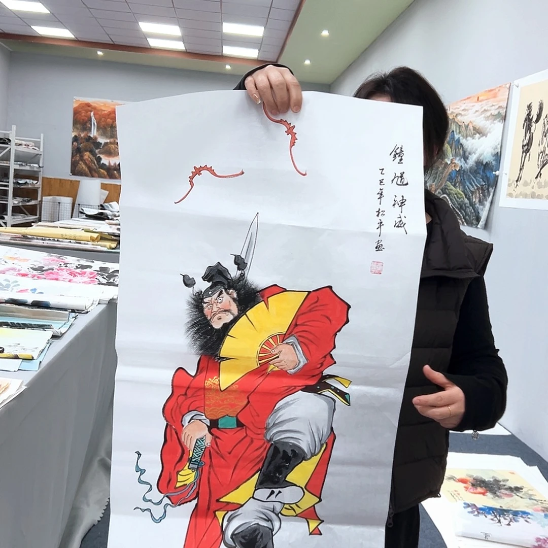 国画国画作品纯手字画