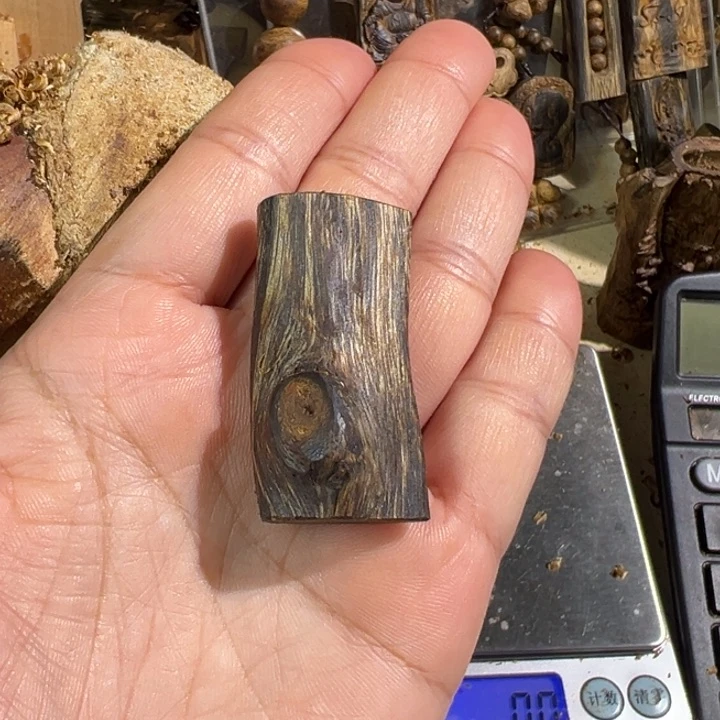 沉香吊坠白棋楠沉香吊坠5.6克