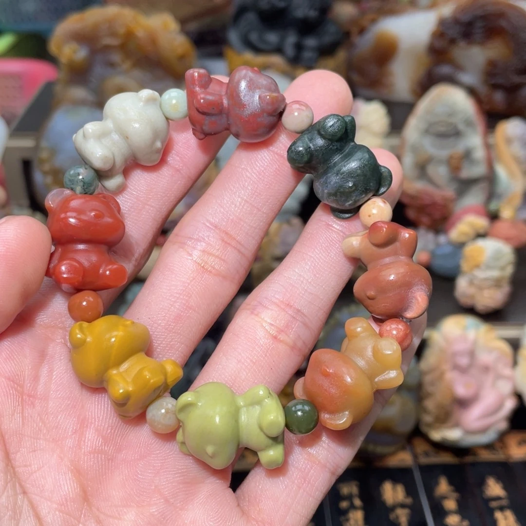 石英质玉未镶嵌手串