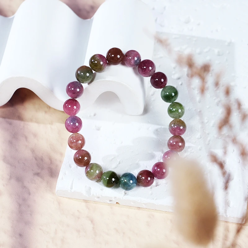 西瓜碧玺单圈手链BX150-多样性发其一