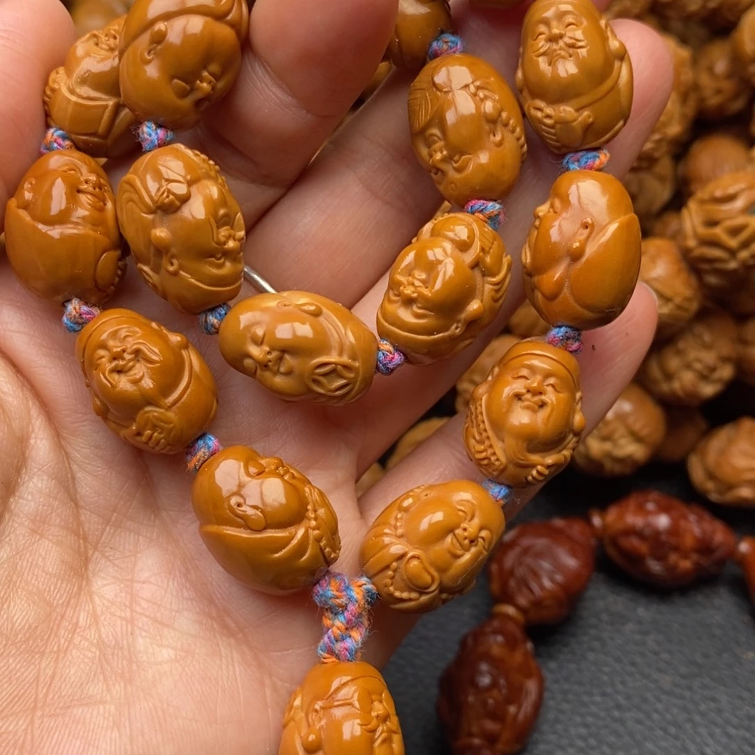 手串橄榄核财迷手持1.4