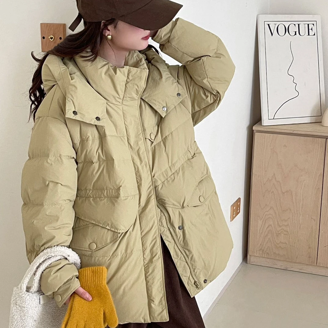 徐娥修身型短款宽松型宽松长袖韩版女装连帽时尚女款外套