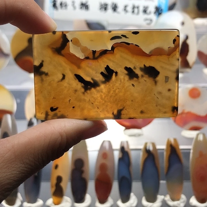 玛瑙/玉髓未镶嵌珠宝半成品17