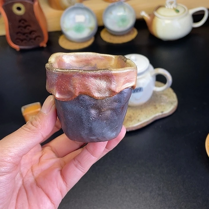 燃薪柴烧茶器主人杯