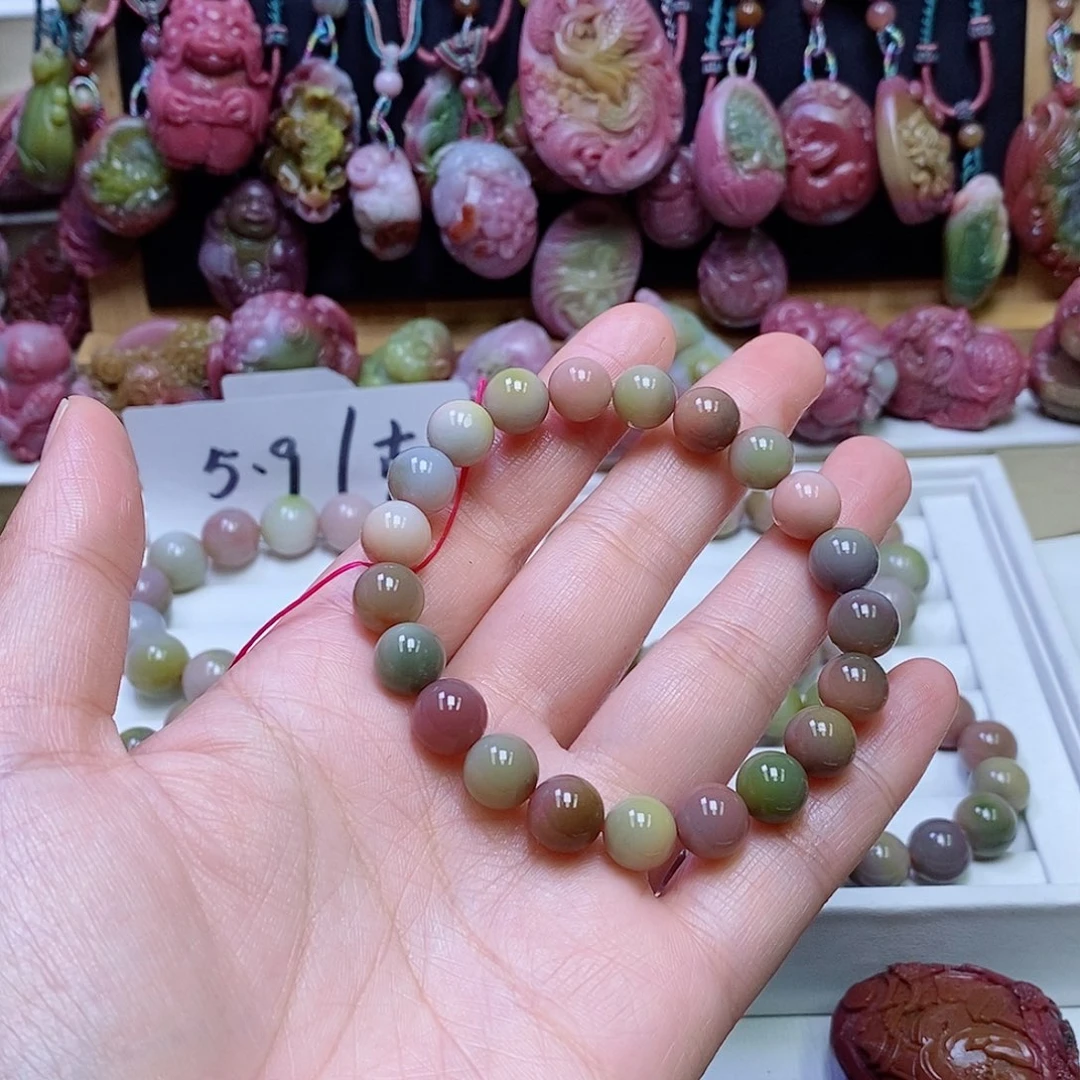 玛瑙/玉髓盐源玛瑙手链未镶嵌