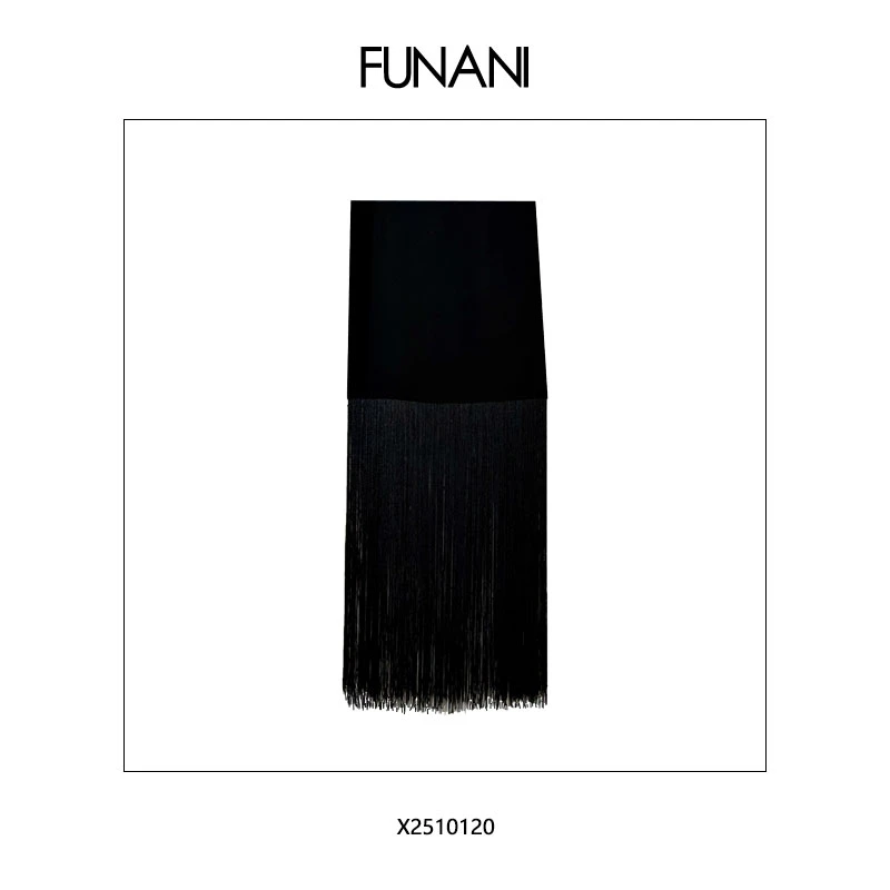 【FUNANI】 轻奢法式高级感重工原创设计感  裙子  X2510120