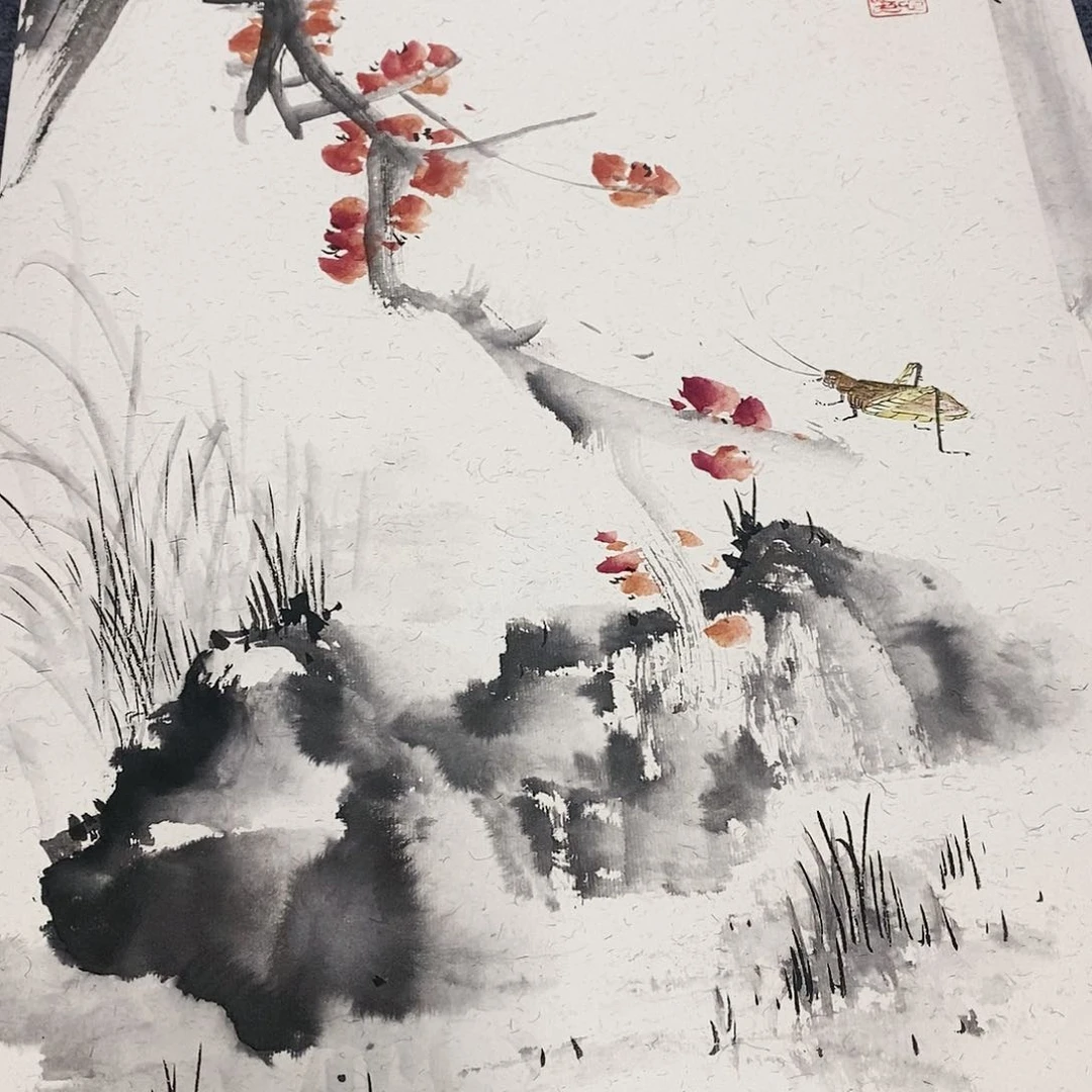 国画国画作品手绘精品