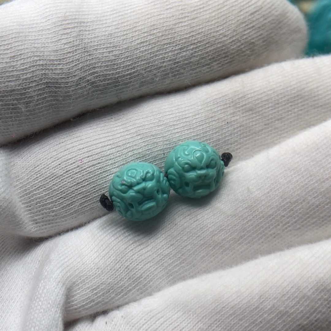 绿松石未镶嵌颈饰卡9.5